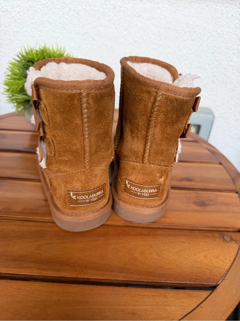 Koolaburra by UGG Faux-Suede Winter Boots with Sherpa Lining